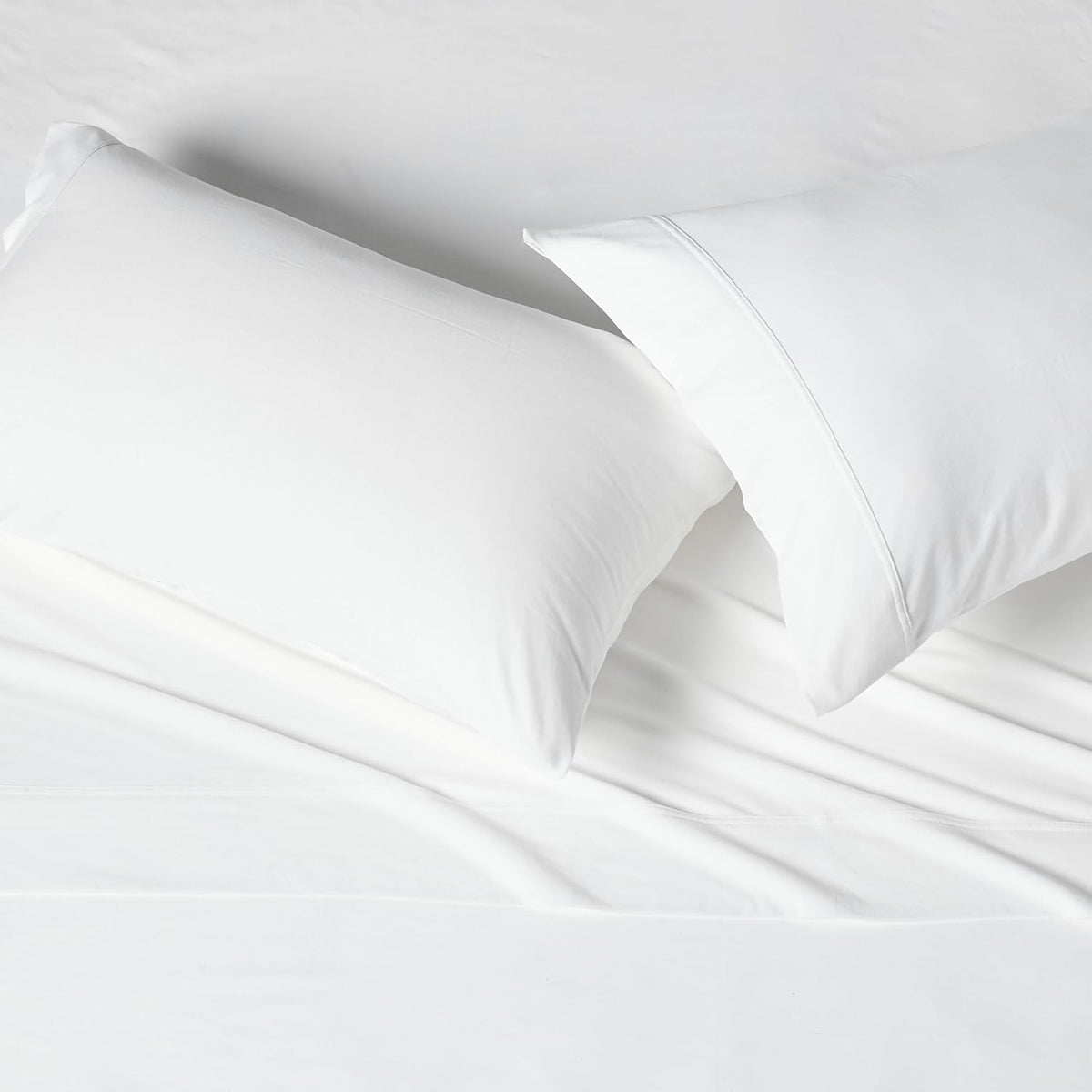 HearthStone™ Basics 4 Piece Bed Sheets Set, 100% Cotton Jersey, Includes Super Soft, Flat and Fitted Sheets 4