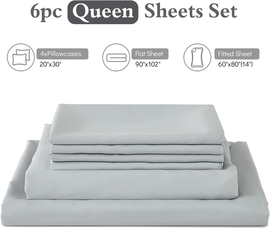HearthStone™ Wrinkle Free & Breathable-14 Deep Pocket Sheets 1