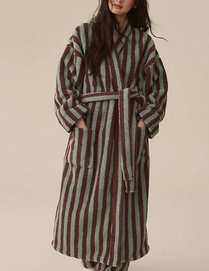 HearthStone™ Cozy Thick Loungewear, Fuzzy Robe 3