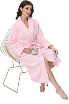 HearthStone™ Super Soft Cozy Fleece Womens Robe Plush Long Bathrobe 1
