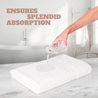 HearthStone™ Bath Towels 24x50 Inch, 6 Pack - Extra Absorbent Cotton Towel Set 2