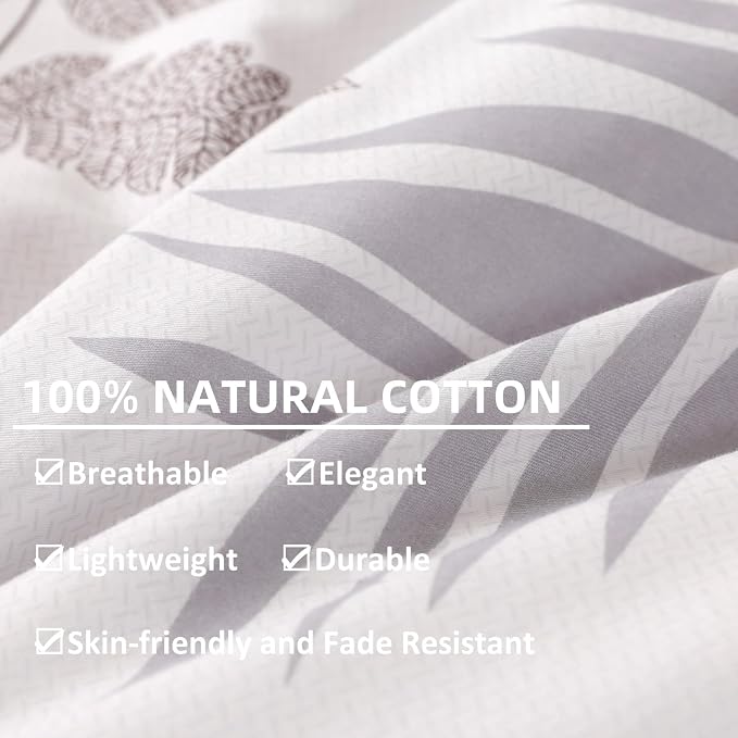 HearthStone™ OAITE Duvet Cover Set 3pcs 100% Cotton 4