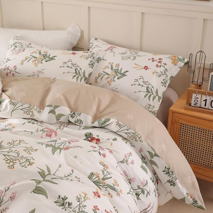 HearthStone™ OAITE Duvet Cover Set 3pcs 100% Cotton 4