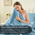 HearthStone™ Satin Sheets Queen Size Bed Set, Black, 4 Pieces 3