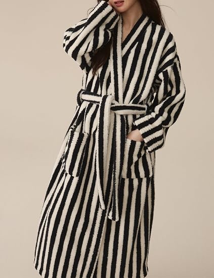 HearthStone™ Cozy Thick Loungewear, Fuzzy Robe 3