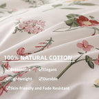 HearthStone™ OAITE Duvet Cover Set 3pcs 100% Cotton 4
