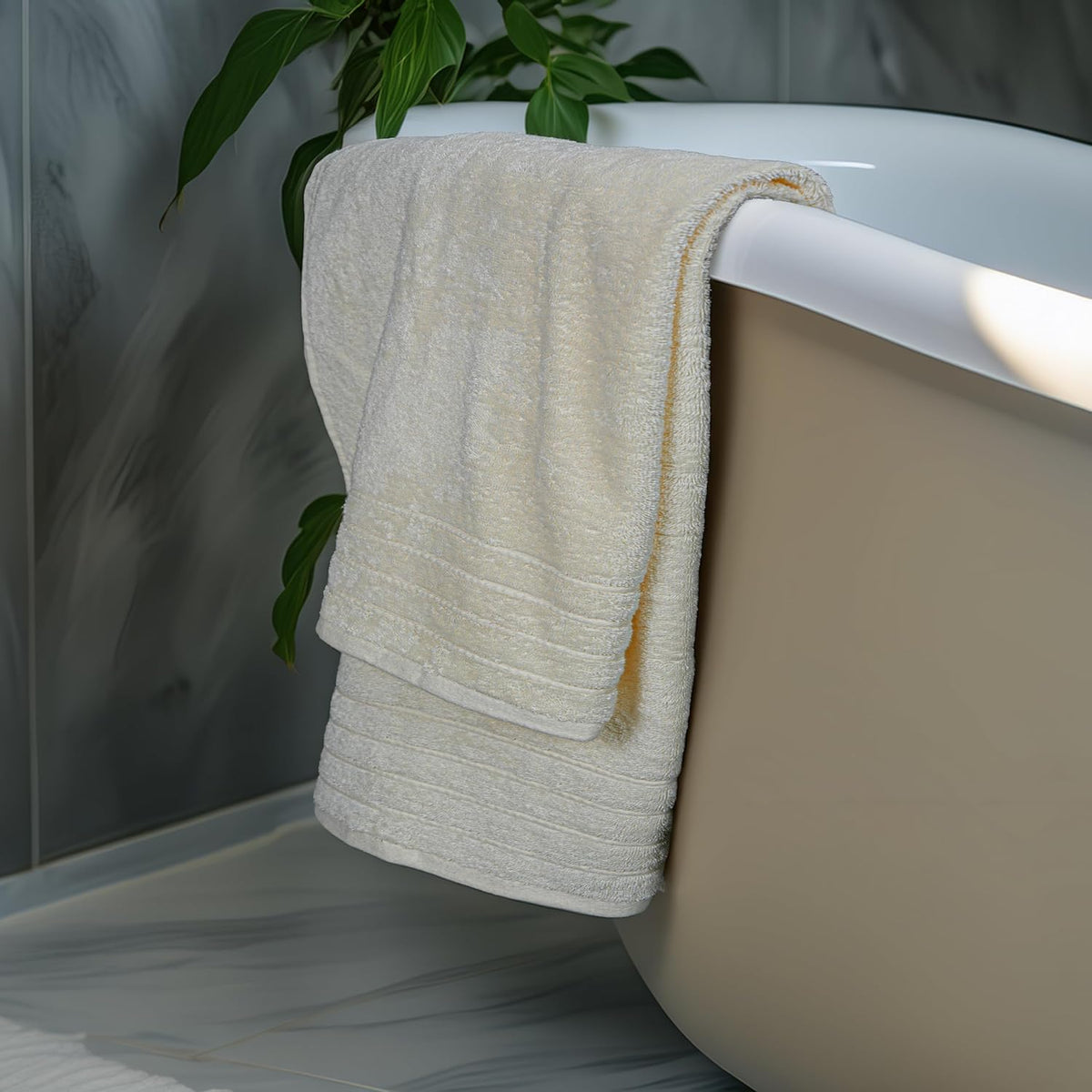 HearthStone™ Tens Towels 4 Piece Extra Large Bath Towels 30 x 60 Inches 5