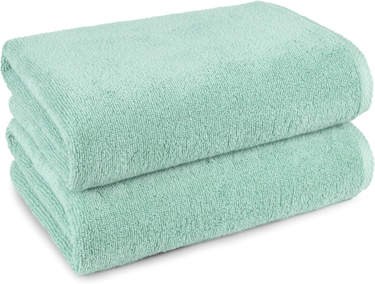 HearthStone™ Basics 2-Piece Quick-Dry Oversize Bath Towel, 100% Cotton, 54 x 30 1