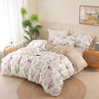 HearthStone™ OAITE Duvet Cover Set 3pcs 100% Cotton 4