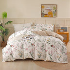 HearthStone™ OAITE Duvet Cover Set 3pcs 100% Cotton 4