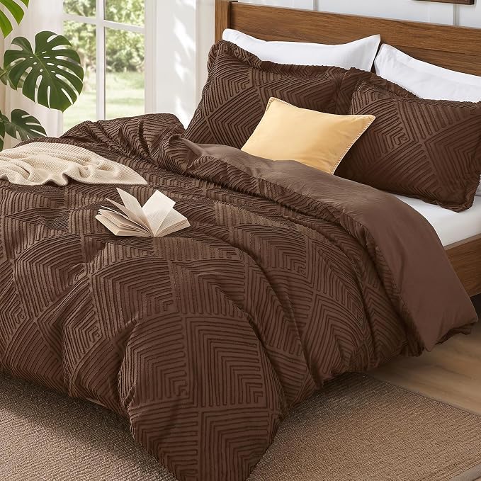 HearthStone™ Duvet Cover Queen, 3-Piece, Ultra Soft Pre-Washed Microfiber 1