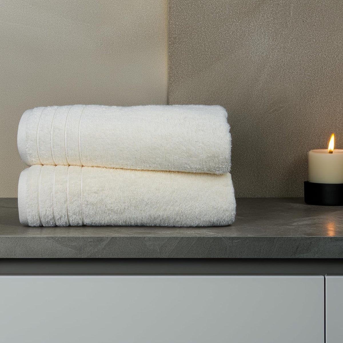 HearthStone™ Tens Towels 4 Piece Extra Large Bath Towels 30 x 60 Inches 5