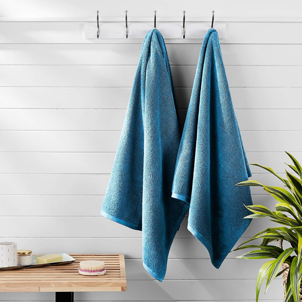 HearthStone™ Basics 2-Piece Quick-Dry Oversize Bath Towel, 100% Cotton, 54 x 30 1