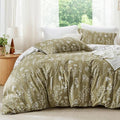 HearthStone™ Sage  Bedding Set Reversible Floral Comforter Set 3