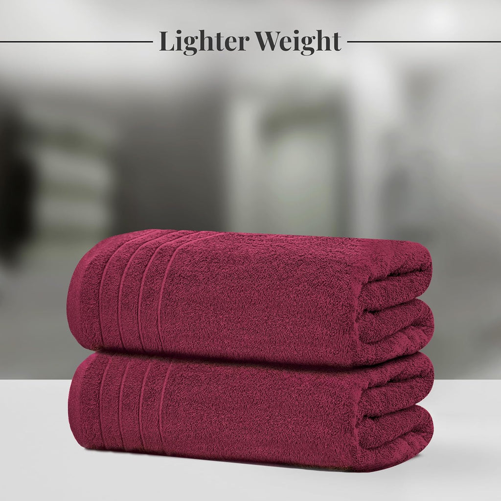 HearthStone™ Tens Towels 4 Piece Extra Large Bath Towels 30 x 60 Inches 5