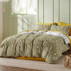 HearthStone™ Sage  Bedding Set Reversible Floral Comforter Set 3