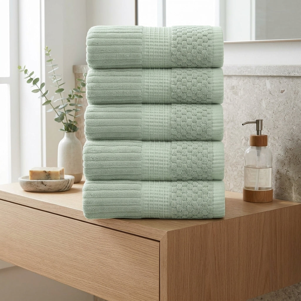 HearthStone™ Home 100% Cotton Hand Towel Set  6-Pack 4