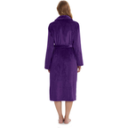 HearthStone™ Long Fuzzy Lightweight Bath Robe with Pockets for Shower 2